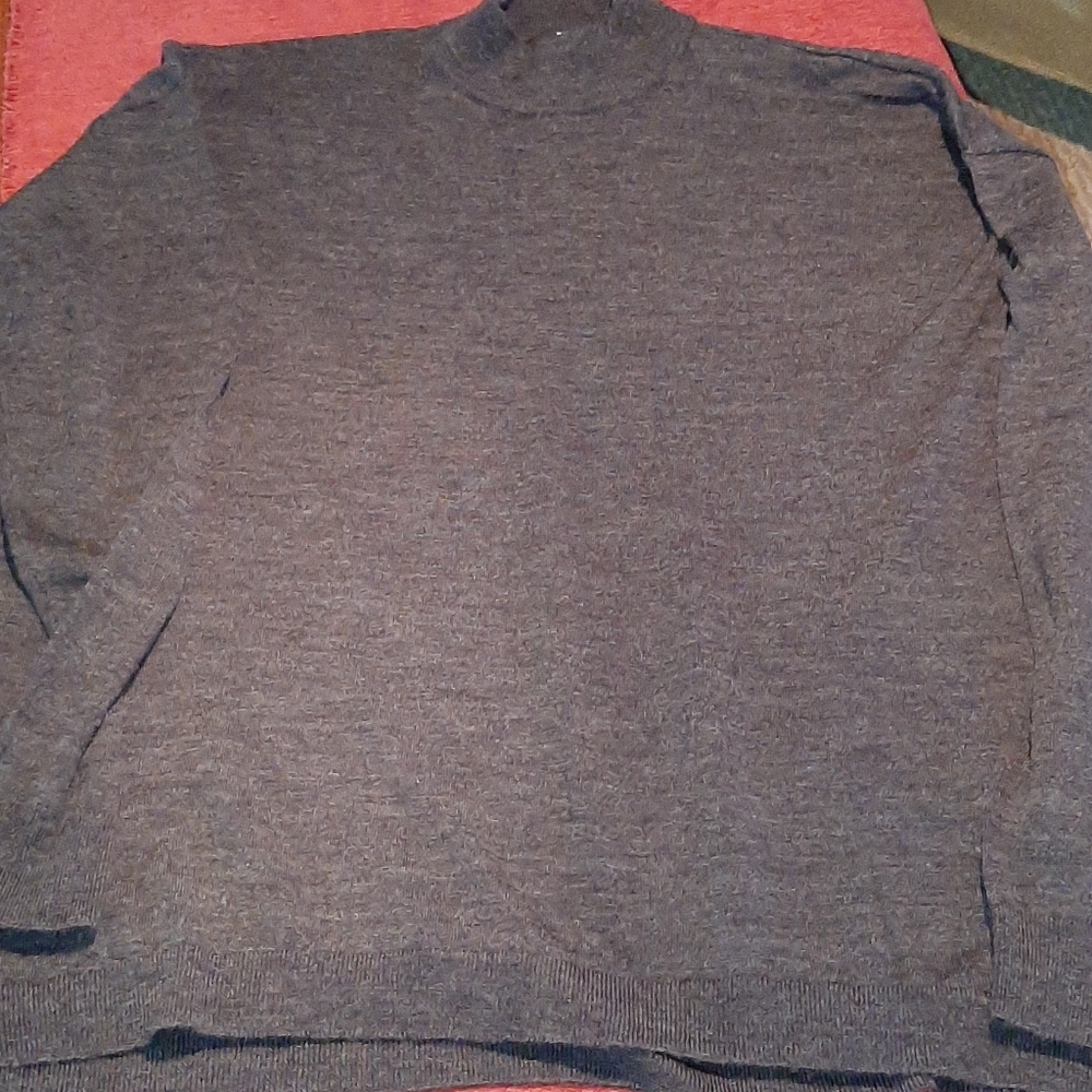 Uniqlo pure new wool light sweater.